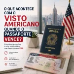Imagem da notícia O que acontece com o visto americano quando o passaporte vence?